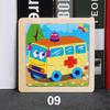 Kids Funny Cartoons Puzzle Toy Jigsaw Wooden Educational Study