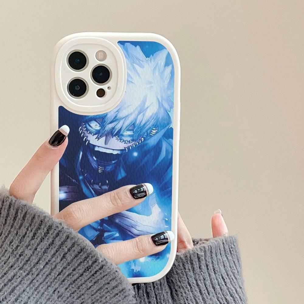 Cartoon Characters D-Dabi Phone Case Hard Leather For IPhone 16 15 14 13 12 Mini 11 14 Pro Max Xs X Xr 7 8 Plus Fundas