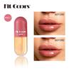 Fit Colors Mini Capsule Lip Gloss Moisturizing Transparent Color Changing Pill Lip Plumping Gloss Oil