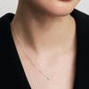 [Sv925] Brilliant Triple Cubic Necklace