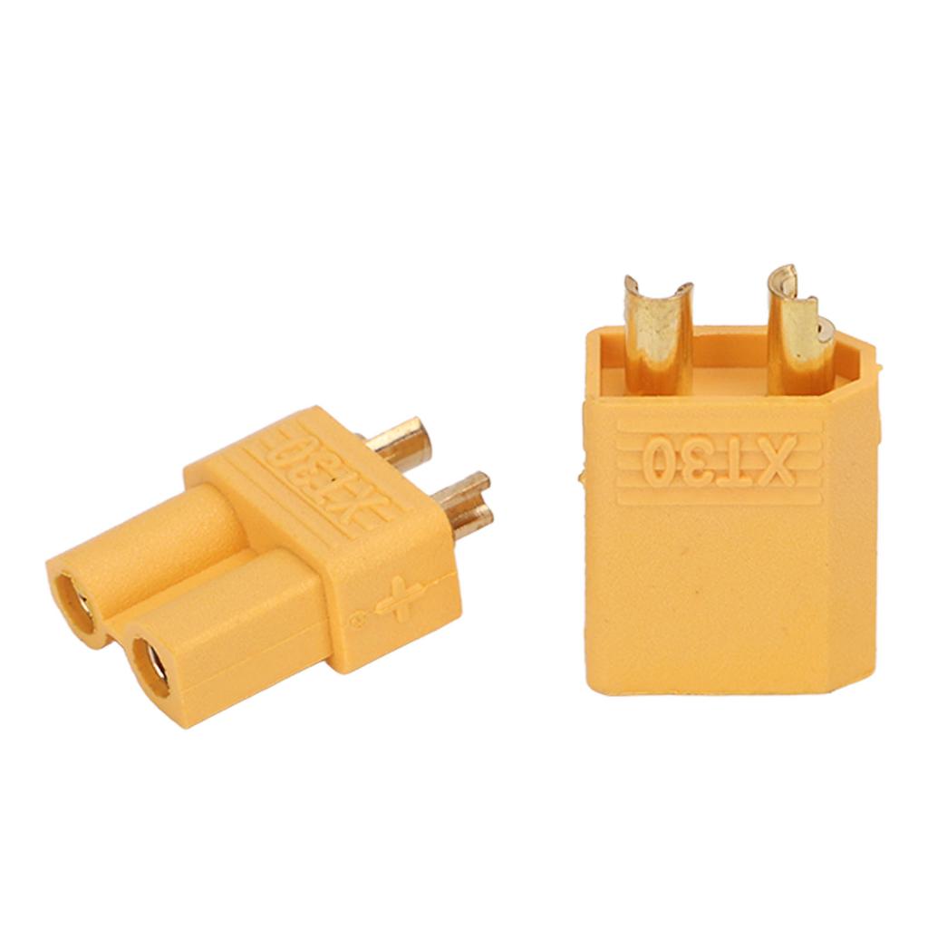 Разъем XT30 Штекер XT30 Папа Мама Аксессуары для RC для RC Аккумулятора и ESC Желтый