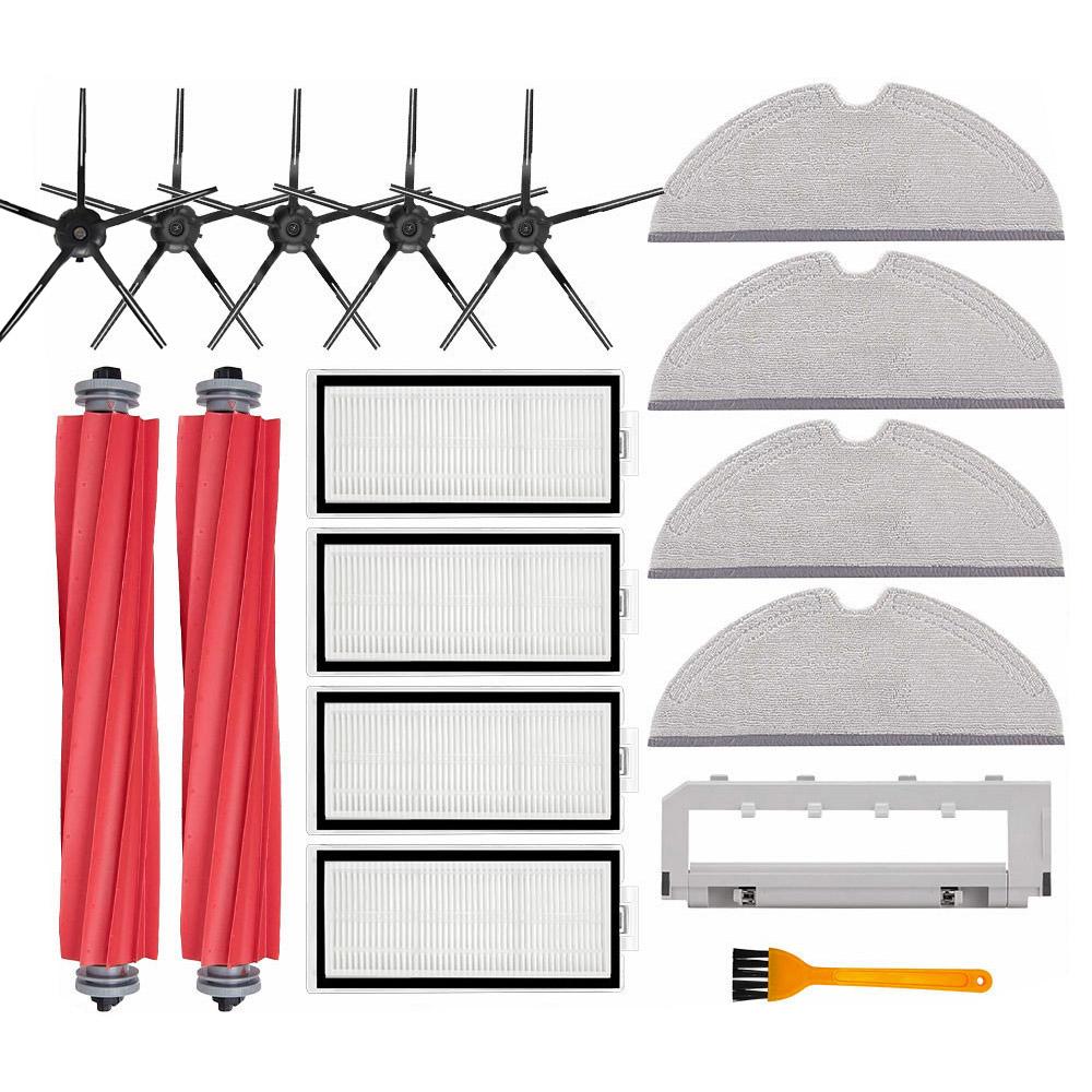 Основная боковая щетка HEPA-фильтр для Xiaomi Roborock Q7 Max/Max+/T8, запасные части для пылесоса, крышка, тряпка для швабры