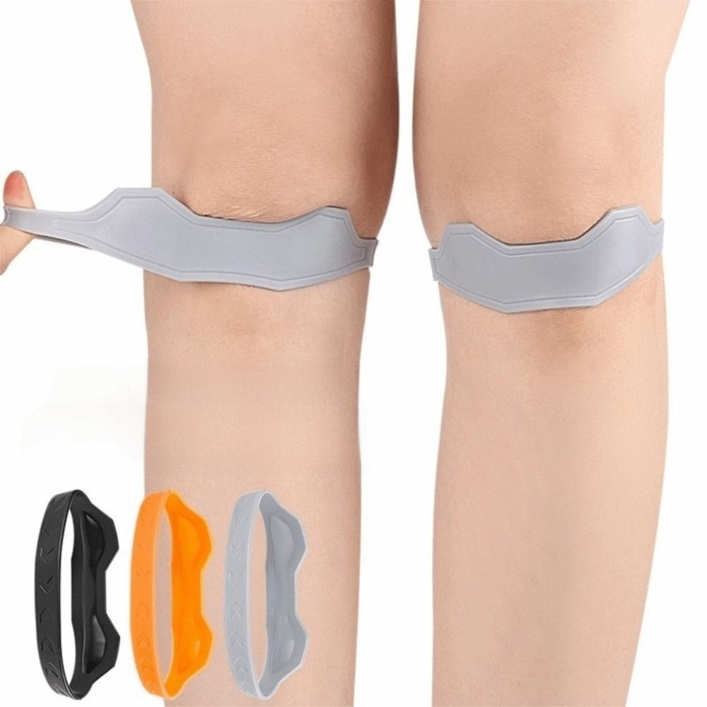 Flexible Patella Knee Strap Silicone Knee Sports Support Band Patella Tendon Knee Straps Sports