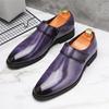 Тренд Новые Мужские Остроносые Лакированные Туфли Повседневные Туфли Джентльмен Слипоны Лоферы Свадебное Платье Деловая Обувь для Выпускного Вечера
