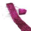 4.8cm/1M Stretch Sequin Lace Ribbon Glitter Sewing Materials DIY Dance Costume Accessories  Dance
