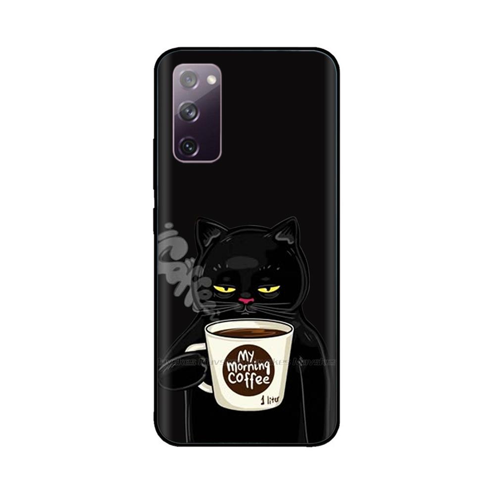 Чехол для Samsung Galaxy S20 FE Чехол Мягкий ТПУ Расписная Силиконовая Задняя Крышка Для Samsung S20 Ultra S20+ Чехлы s 20 Оболочка Чехол