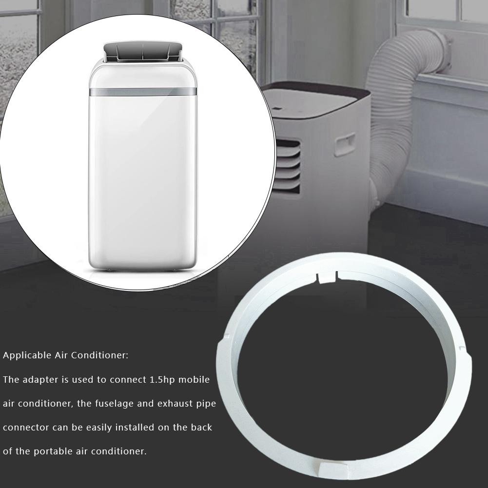 Диаметр интерфейса выхлопной трубы мобильного кондиционера 15 см, свежий круглый квадратный разъем интерфейса выхлопной трубы для Midea