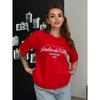 Fashion Style New Arrival Loose Casual Print Letter Cotton T-shirt Loose Printed Cotton T-shirt