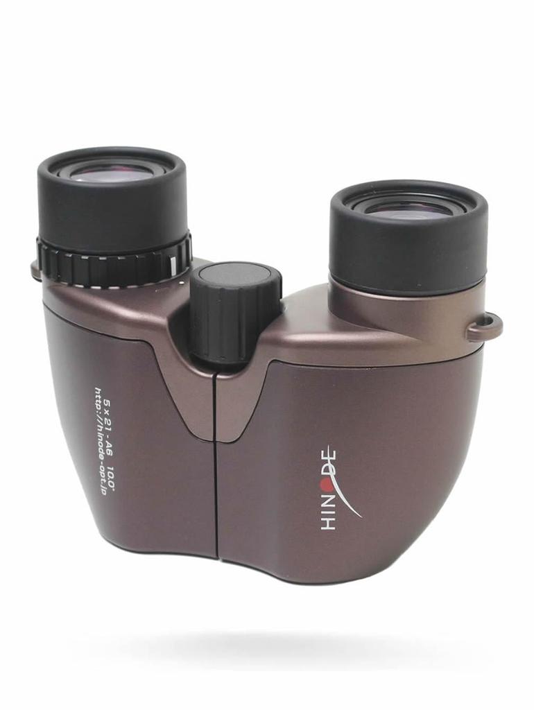 Бинокль ScopeTec Hinode для Оперы, Спорта, Фигурного катания x Свет 5x21-A6 Театра, Мюзиклов, Очков, Кабуки, (Бейсбол, футбол, катание на коньках, баскетбол) (коричневый)