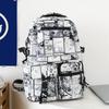Graffiti Schoolbags for Men and Women Junior High School Students New Large Capacity High School Students College Students Backpack Men's Backpack