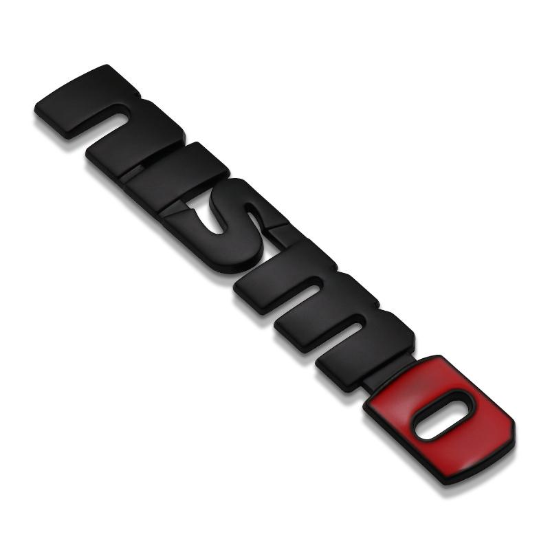 BME1 1Pcs Car Grill Emblem Auto Front Hood Grille Badge Sticker for Nismo Nissan GTR 370Z 240SX Fairlady Juke Tiida Teana GTR 350Z