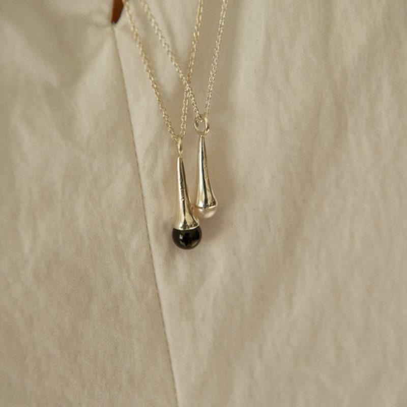 FINNLEE REST IN CITY 20 NECKLACE - ONYX