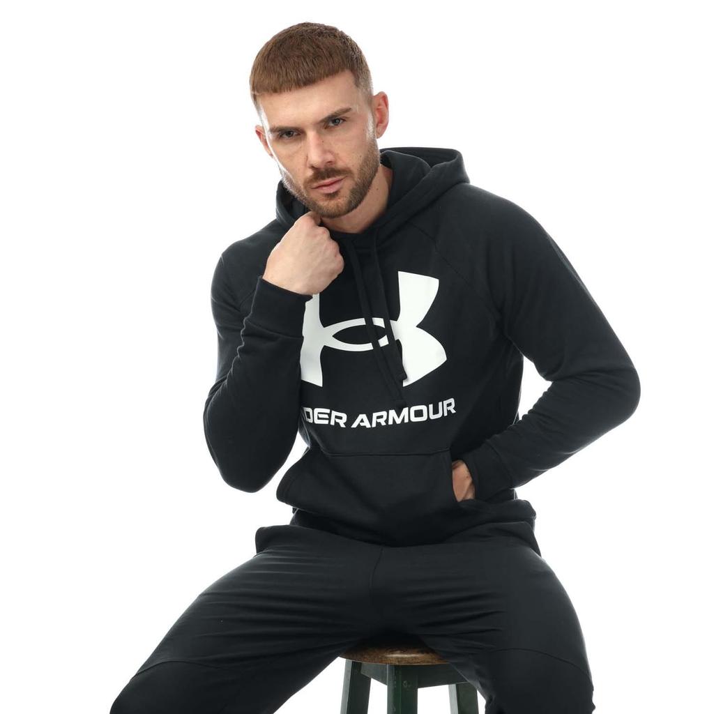 Under Armour Mens Rival Logo Fleece Hoodie