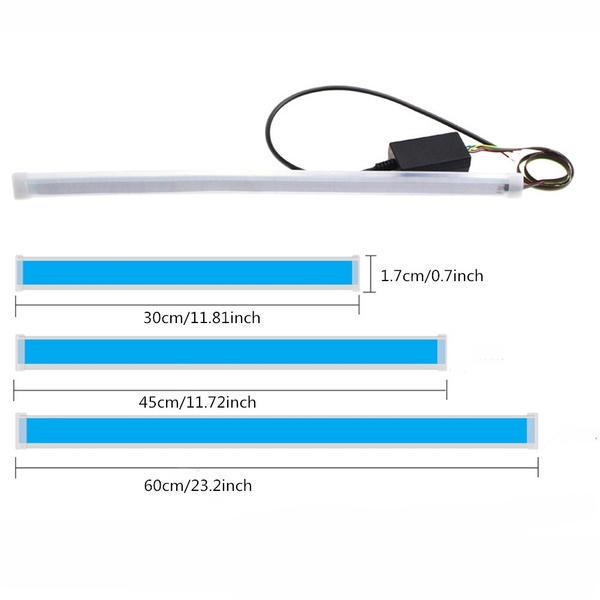 Автомобильная светодиодная лента 2шт 30/45/60см