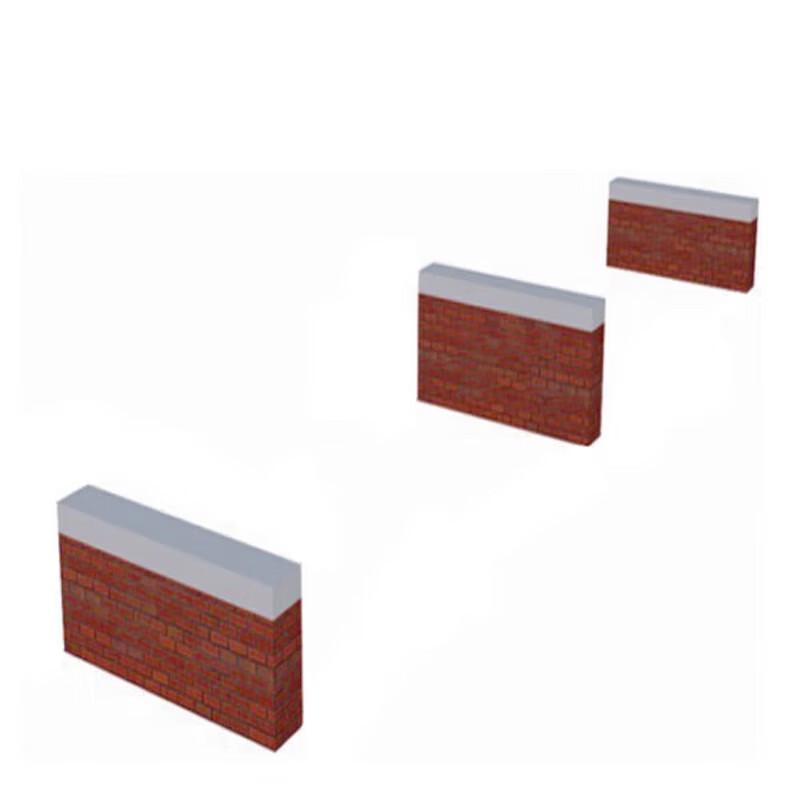 Fitness Training Low Wall Obstacle