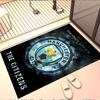 Manchester City FC Print Rug, Washable Floor Carpet, For Entryway Dorm Laundry Room Office Study, Home Decor Birthday Christmas Gift