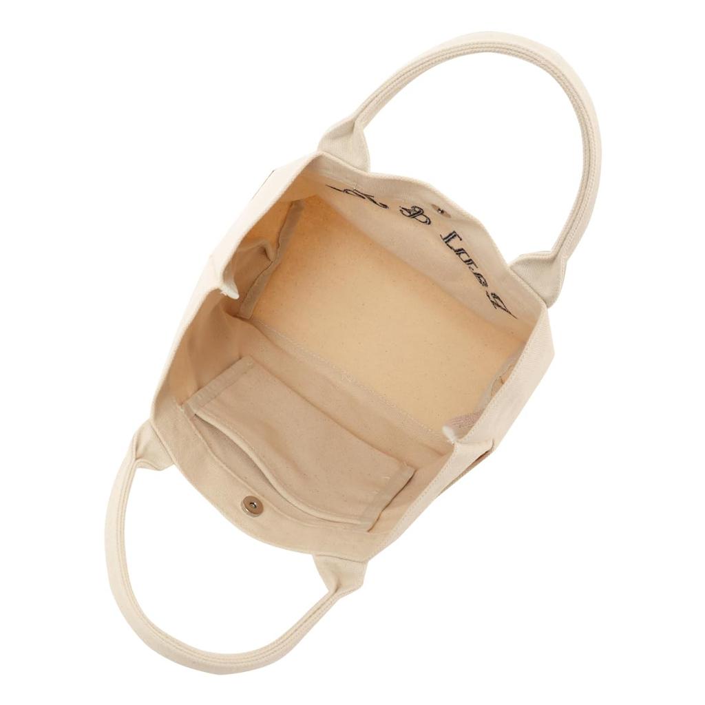 Joe Paul Joe Accessoire Большая сумка Мини-тоут Женская сумка «Три кота» АКСЕССУАРЫ Холщовая сумка-тоут Cat Cat Cat Cute Ivory [Paul & Joe] [Paul & Accessoire] и