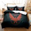 3D Printed Tom Clancy's The Division Agent & Urban Combat Bedding 3Pcs 1 Quilt Cover & 2 Pillowcases All Season Gamer Bedroom