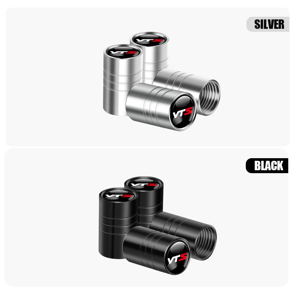 4PCS Metal Valve Cover Car Tire Airtight Cover Valve Stem Valve Cap Accessories For Citroen C1 C3 C4 C4L VTS C-ELYSEE DS DS4 C8 alr123