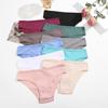 Pure Cotton Panties for Women Plus Size Comfort Sexy Briefs Solid Color Panty Female Underpants