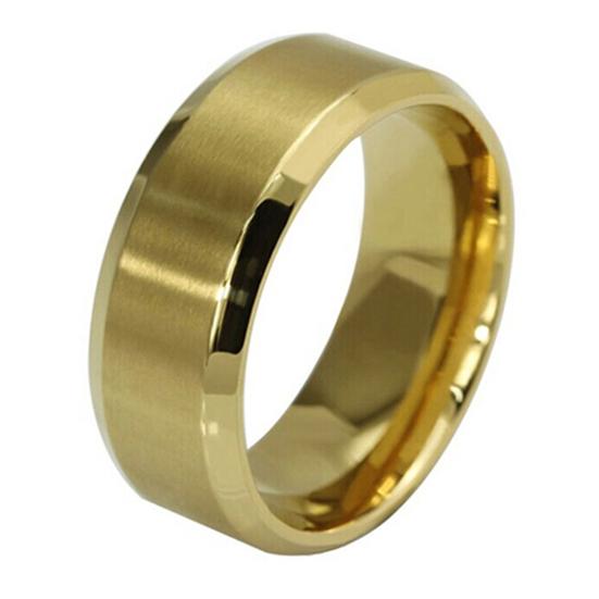 Кольцо в стиле панк, крутое, удобное в ношении, простое, креативное, широкое из титановой стали