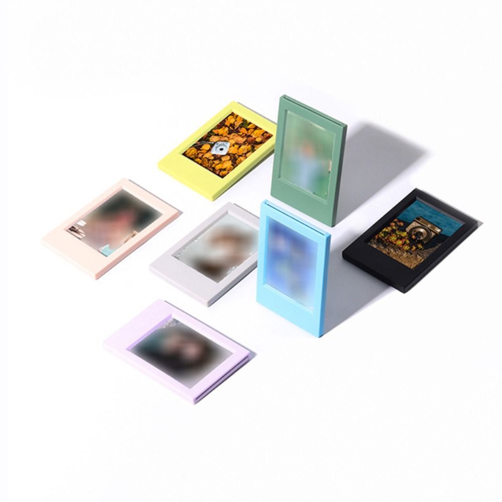 Creative Vertical Art Photo Display 3 Inch Photo Frame Instant Film Camera Picture Holder
