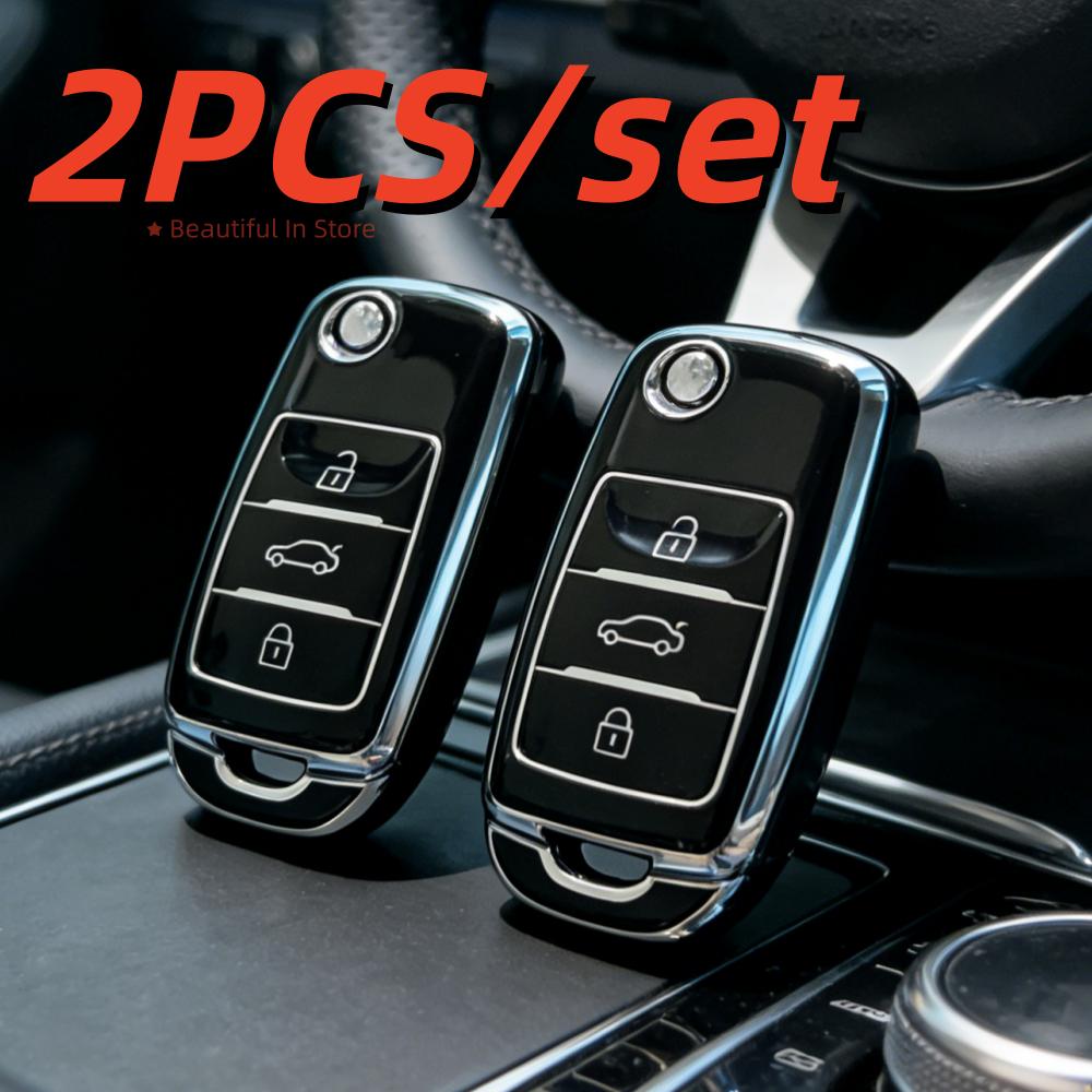 2 шт./лот Чехлы для корпуса автомобильного ключа Для Changan CS35 CS55 CS75 2018 2019 2020 Eado 2013 2014 2015 2016