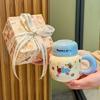 High-value Birthday Gift, Cute Girl Ceramic Mug, Gift Box for Girlfriend, Sister and Girlfriend
