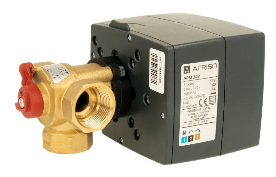 ProClick control kit: 3-way rotary mixing valve ARV 385 Va