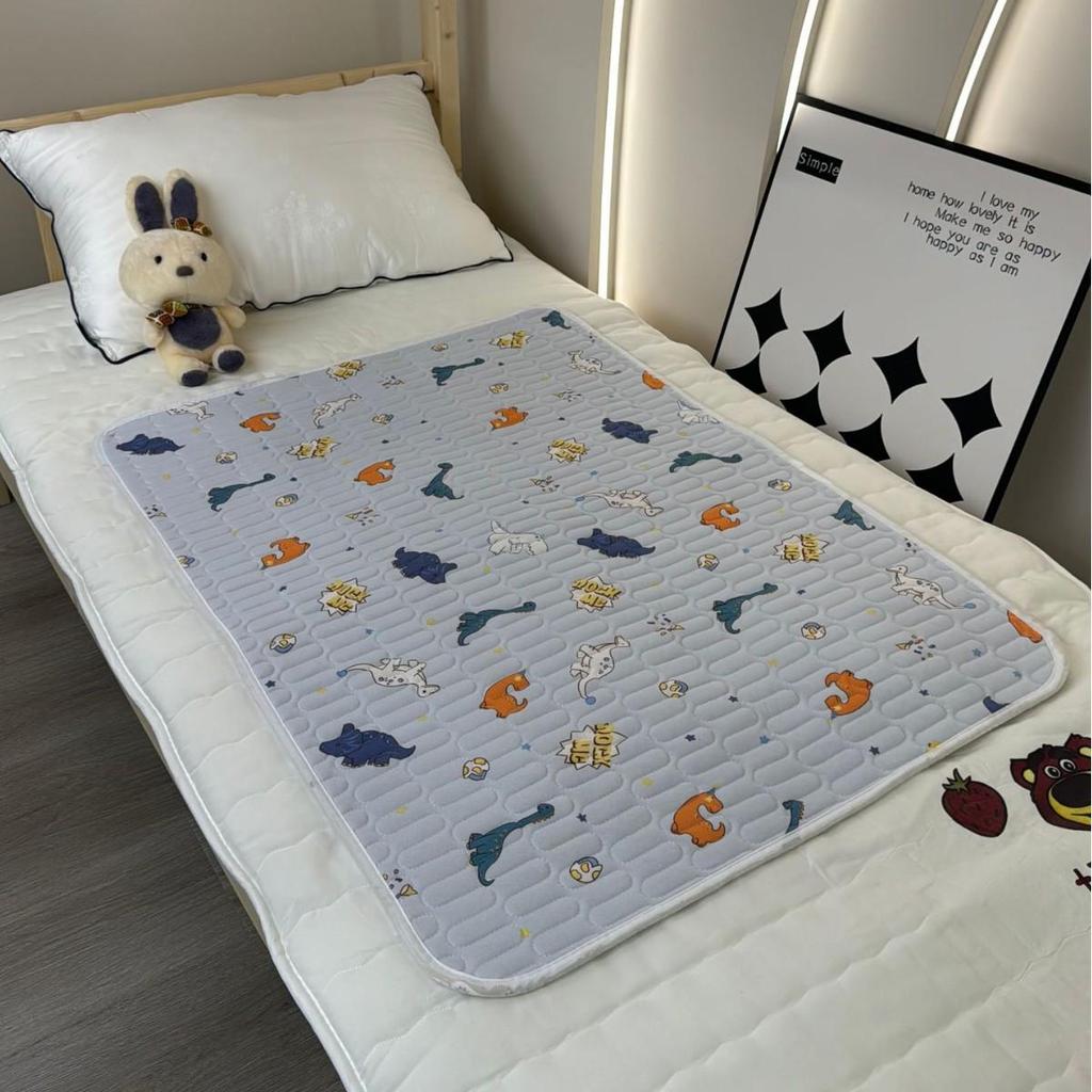 Премиальный трикотажный хлопковый пятислойный непромокаемый и нескользящий коврик для детской коляски, впитывающий и водонепроницаемый для ухода за больными