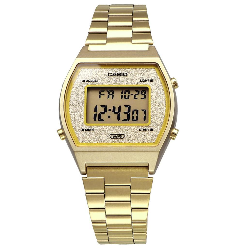 Casio Цифровые часы Vintage Series Unisex Gold Glitter Face Overseas Model [Casio] B640WGG-9 [Товар]