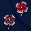 Retro Four-leaf Clover Brooch, High-end Women's Luxurious Charm, Crystal Corsage Design Sense, Niche Brooch
