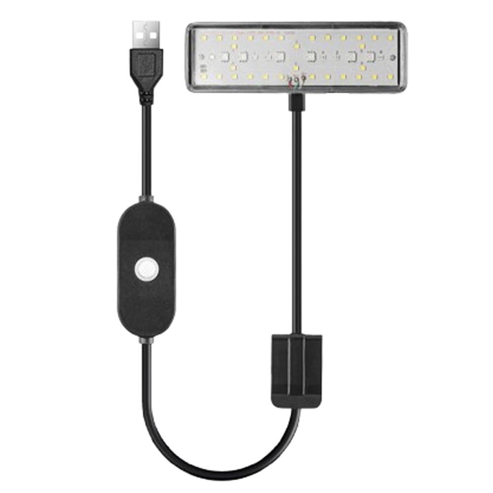 Вращающийся на 360° светодиодный светильник для аквариума с регулируемой яркостью, светильник для аквариума, лампа для водных растений, рост водных растений