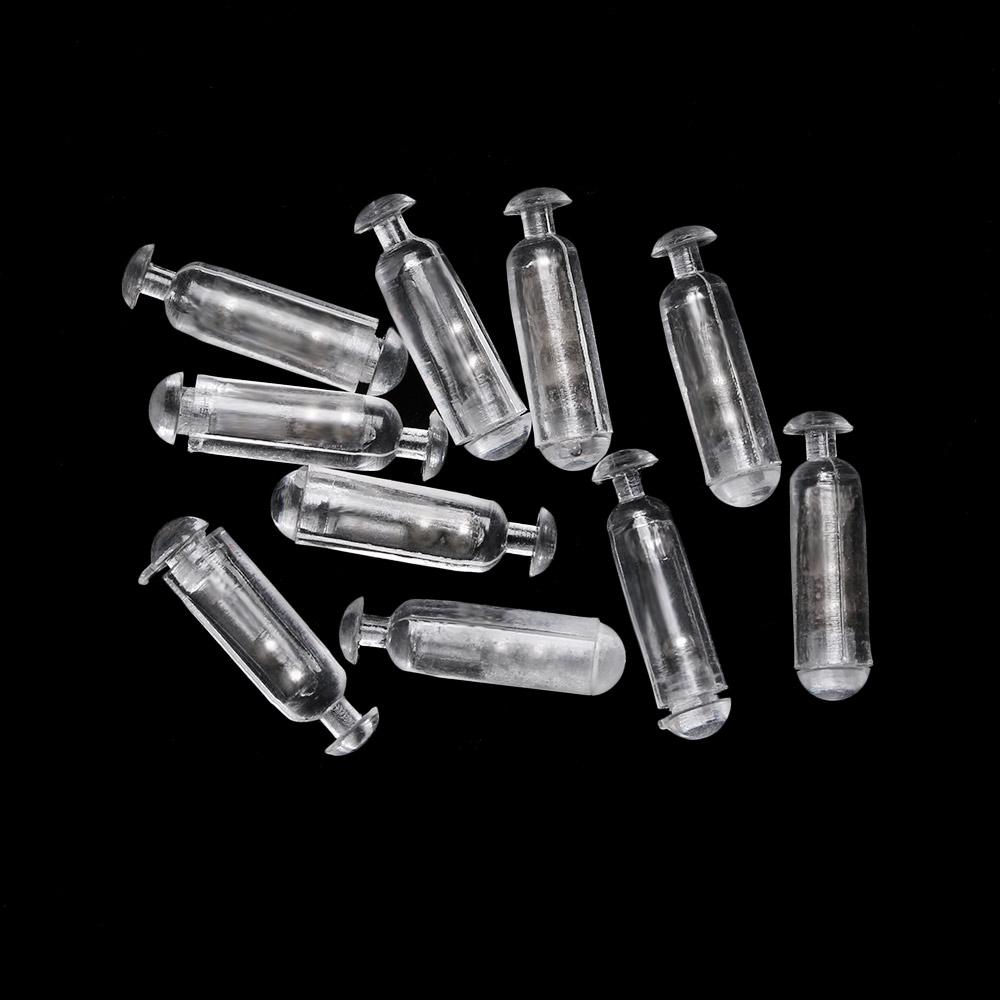 PE Tube Steel Ball Fishing Rattles Insert Tube Shake Attract Tie Tying Sound Bar Baits DIY Tools