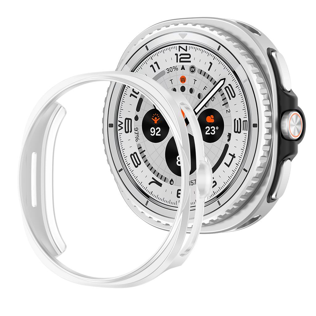 Полые корпуса из поликарбоната для Samsung galaxy watch 8 корпус 46 мм Аксессуары Защитный бампер-оболочка Для galaxy watch 8 40 мм 44 мм чехлы
