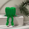 3D-печатные скульптуры зубов, Очаровательные украшения в виде зубов с ножками, Забавные настольные стоматологические украшения, Уникальный декор для дома