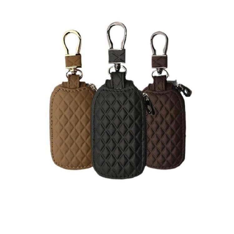 Практичные автомобильные аксессуары Чехол для ключей из ПУ Доступен в 3 цветах Храните ключи организованно и безопасно Кошелек для хранения ключей