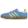 Женские кроссовки Gazelle Indoor Blue Burst Yellow Женские кроссовки Полу-Сине-Взрывной Почти-Желтый Облачно-Белый IE2960