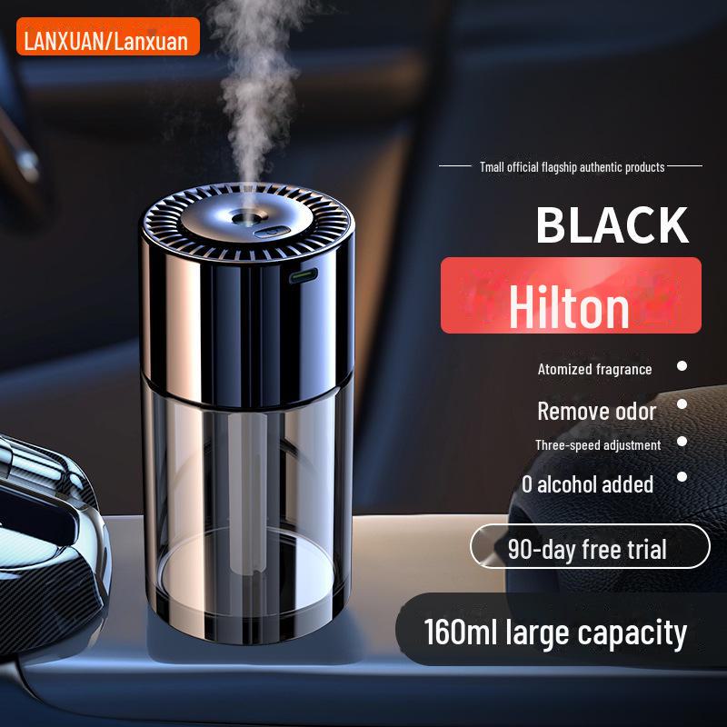AI-Powered Car Perfume Spray with Three-Speed Adjustment & LED Humidifier Aromatherapy Ornament