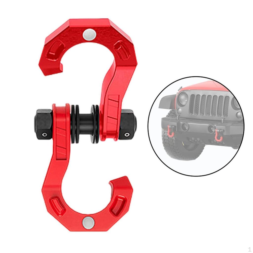 Скоба с разъемным кольцом D, скоба для буксировочной лебедки, профессиональная, аксессуары, заменяет сверхпрочную модель Premium
