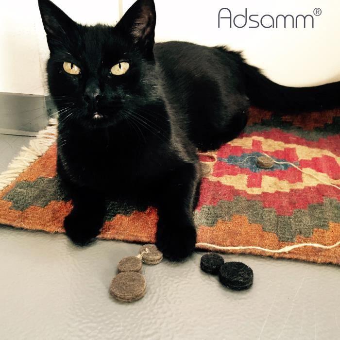 Patins en feutre - ADSAMM - 25x25 mm - Gris - Auto-adhésifs - Lot de 200 pièces