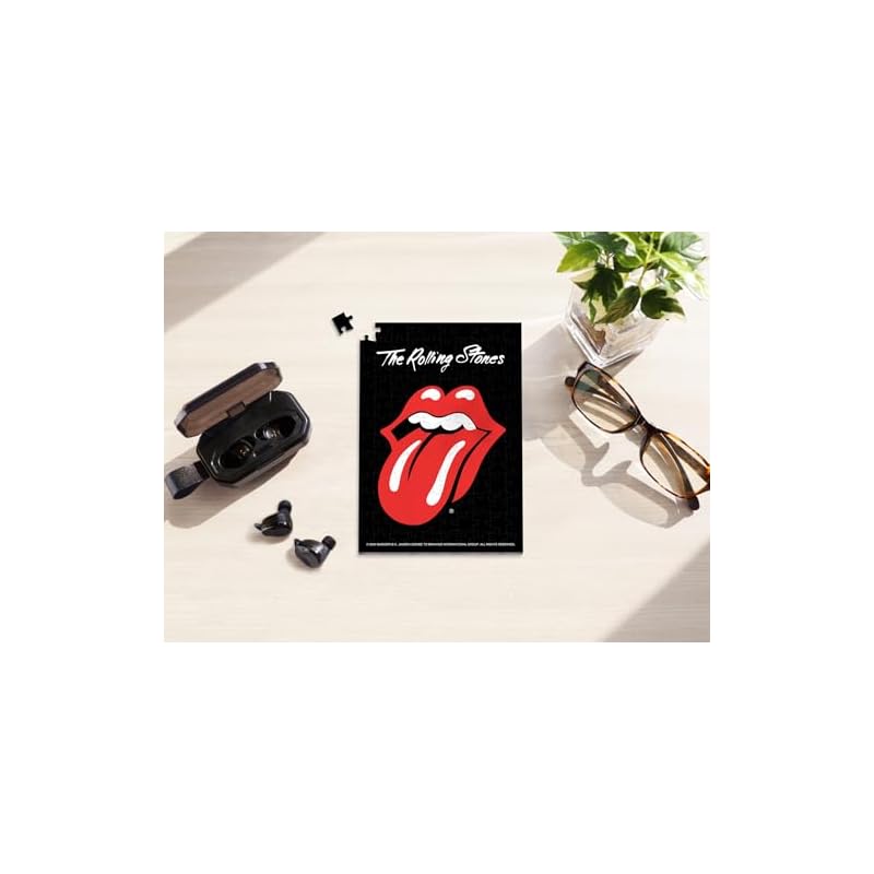 APPLEONE 120-020 Обложка пластинки The Rolling Stones, 120 деталей (14,7x10 см) Пазл, Размер открытки, Мини-пазл, Сделано в Японии