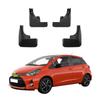 4 шт. брызговики, совместимые с Toyota Yaris хэтчбек 2014 2015 2016 2017 2018 2019 2020