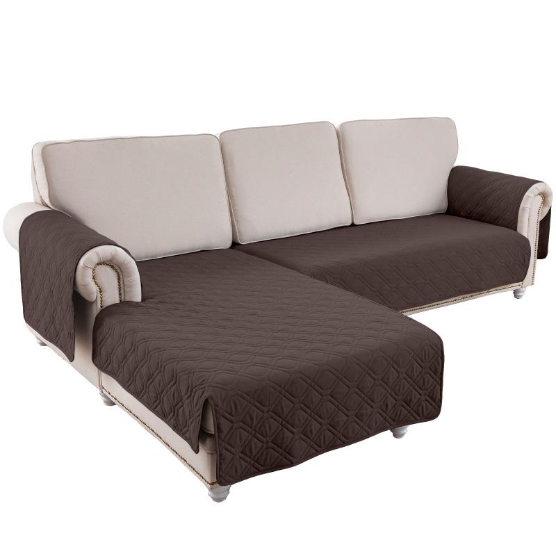 Водоотталкивающий чехол для дивана в форме буквы L, стеганый противоскользящий чехол для дивана в форме буквы U, защитный чехол для мебели в гостиной для собак и кошек
