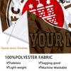 Custom Name St.Pauli Wall Tapestry Aesthetic Wall Hanging Printed Fabric Blanket Decorative Tapestries for Bedroom Living Room Home Decor