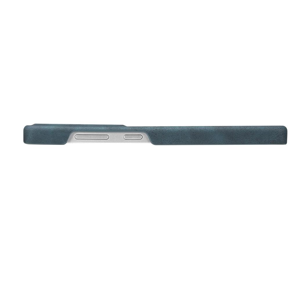 Ретро-чехол из кожи для телефона Samsung S25 Ultra с невидимой магнитной застежкой и ударопрочным жестким корпусом