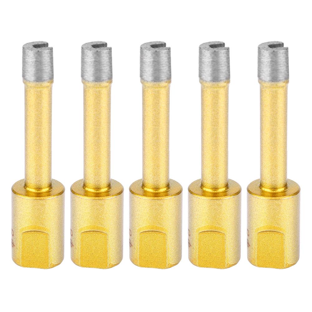 5 Pcs Drill Bit Opener   Angle Grinder Hole Saw Cutting Tool for Marble Glass Ceramic