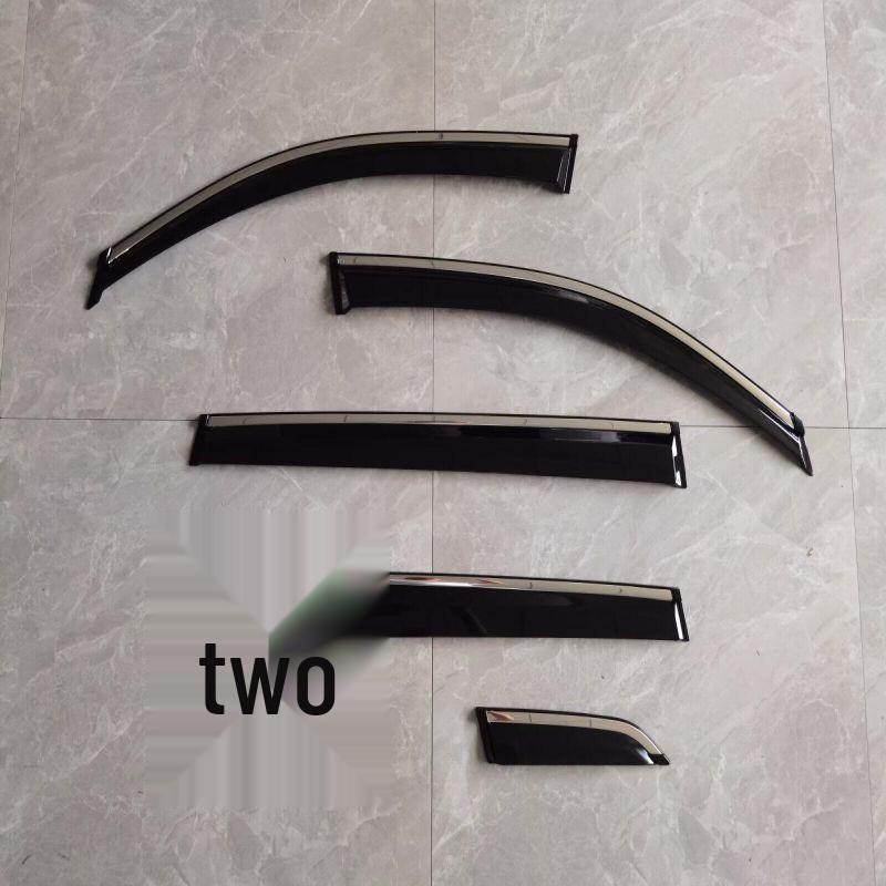 Volkswagen Teramont 6-Piece Stainless Steel Window Rain Guards & Deflectors