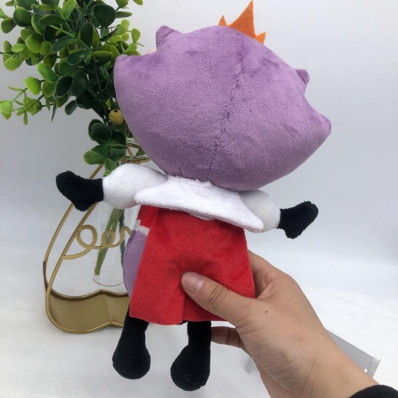 Мультяшный Аниме Helluva Boss Чрезвычайно Злой Босс Плюшевая Игрушка Кукла Демон По Сравнению С Принцем Лидсом Аниме Периферийные Плюшевые Игрушки