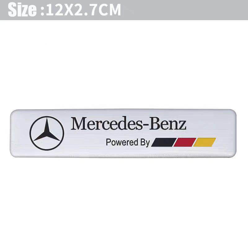 CRL1 Алюминиевый значок серии Mercedes Benz Наклейки на кузов автомобиля Для Mercedes Benz AMG W203 W206 W220 W205 W211 W212 W201 W168 W108